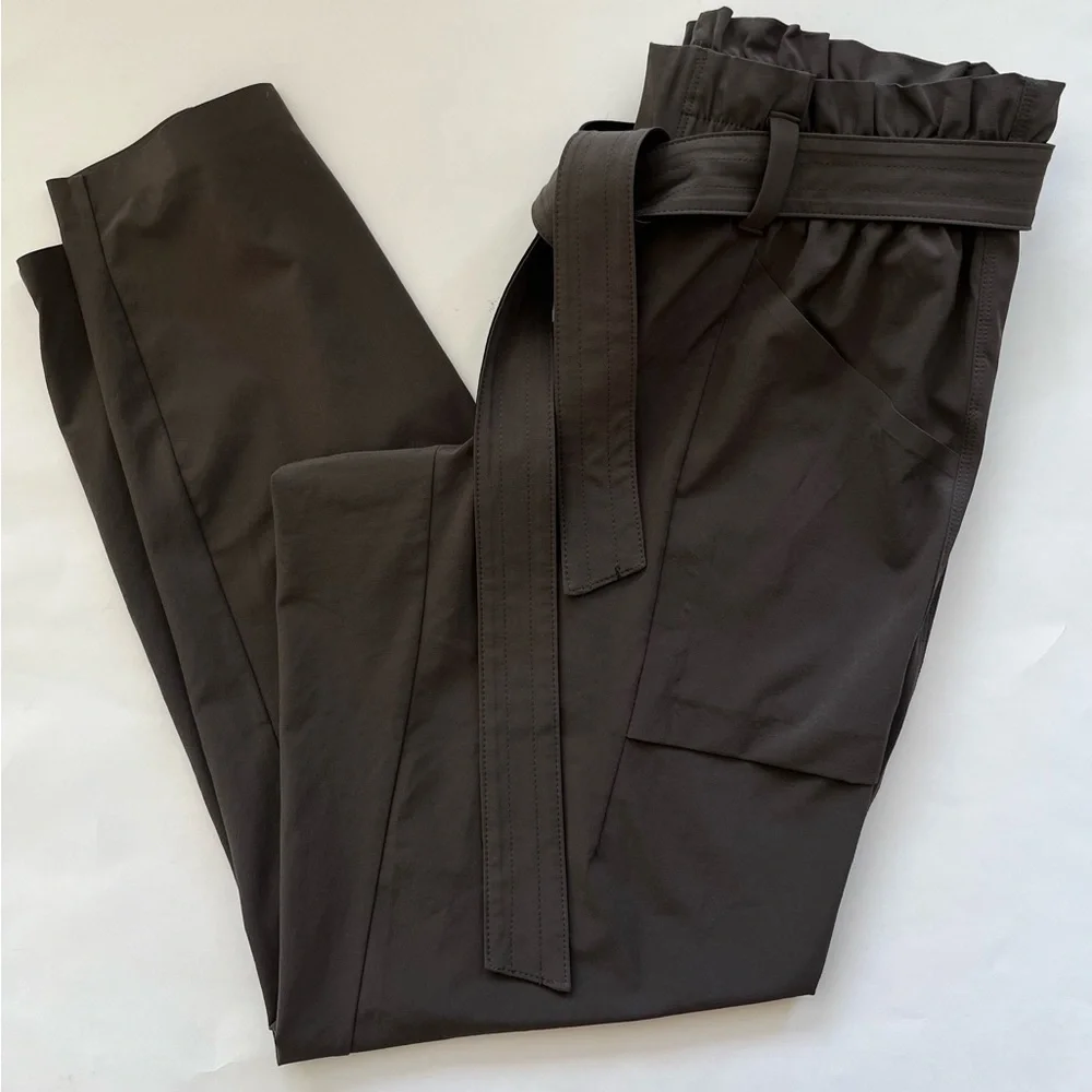 Athleta skyline high waist jogger pants Olive green 4 - Picture 7 of 13